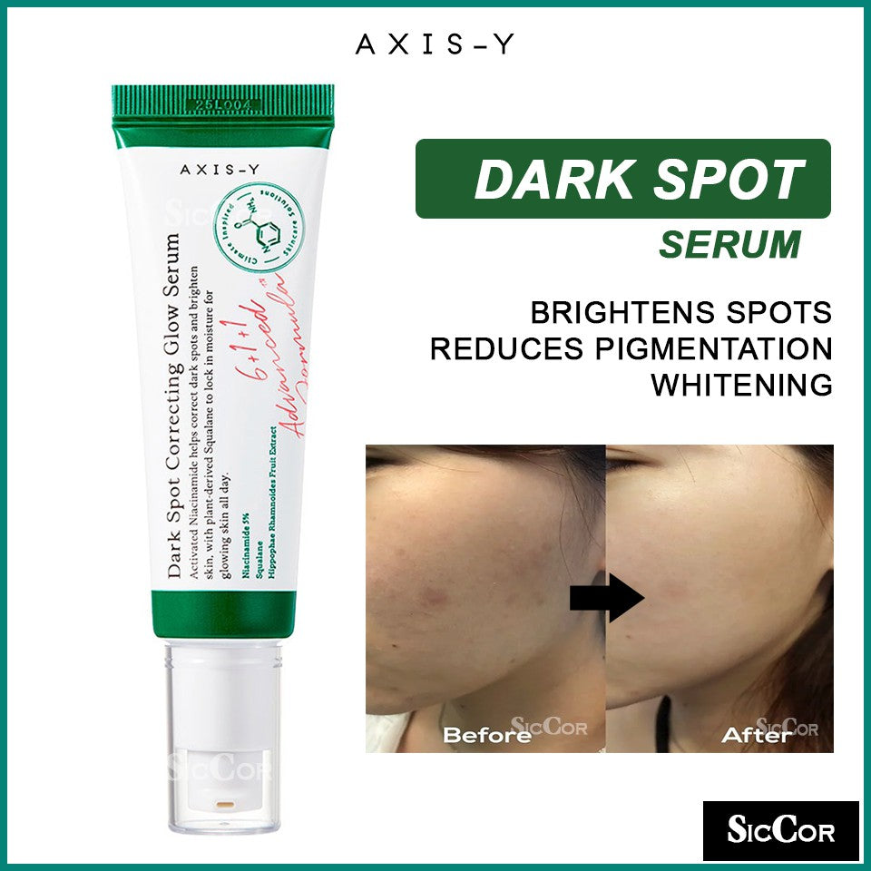 AXIS-Y Dark Spot Correcting Glow Serum 50ml – Sérum Anti-Taches Éclat