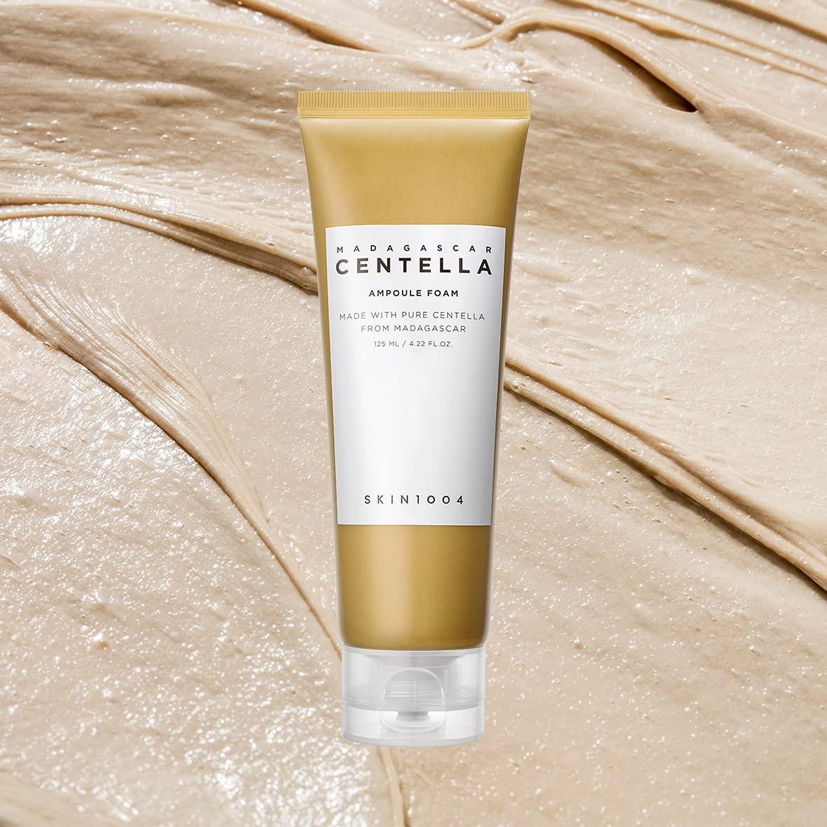 SKIN1004 Madagascar Centella Ampoule Foam 125ml – Nettoyant Doux au pH Équilibré pour Peau Apaisée