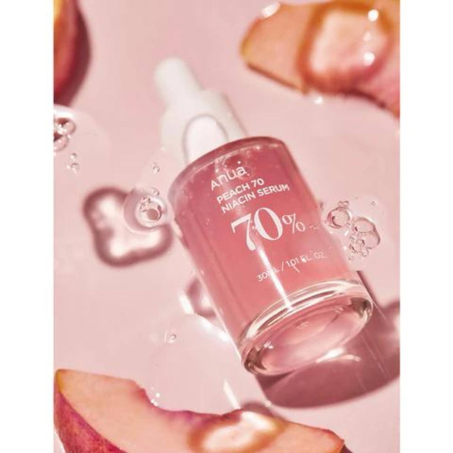 Anua Peach 70% Niacinamide Serum 30ml – Sérum Éclat & Hydratation