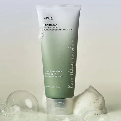 Mousse nettoyante Heartleaf Quercetinol