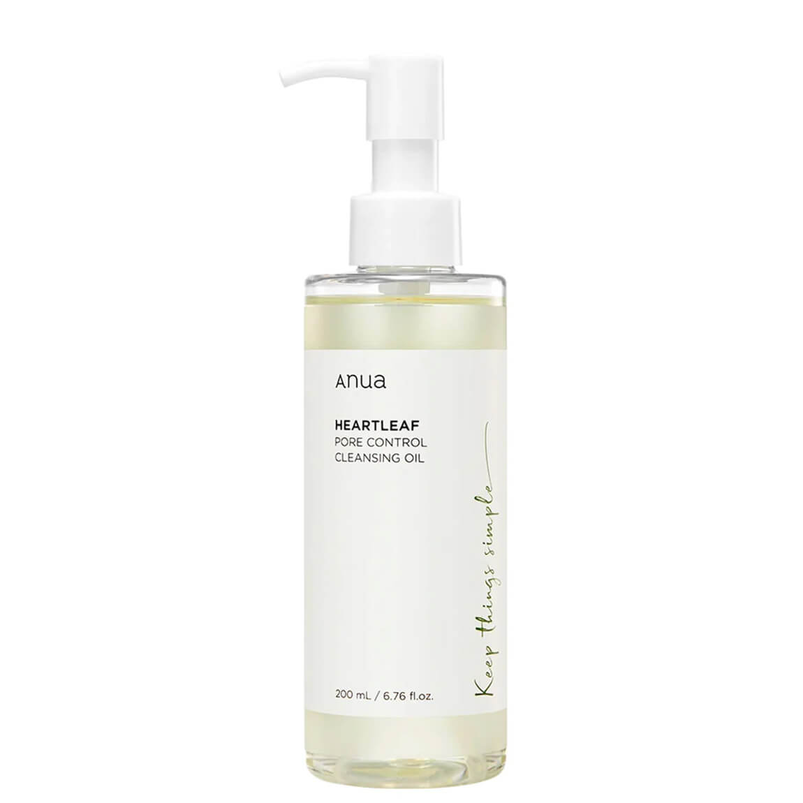 Anua Heartleaf Pore Control Cleansing Oil 200ml – Huile Nettoyante Apaisante
