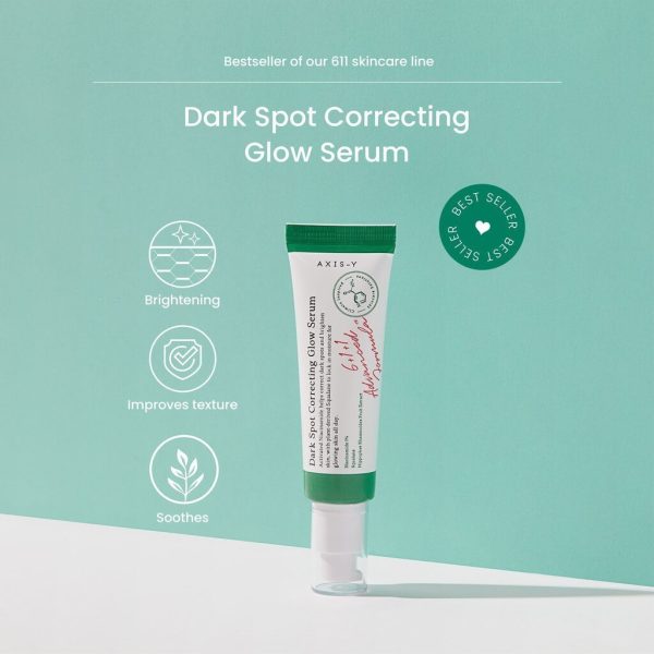 AXIS-Y Dark Spot Correcting Glow Serum 50ml – Sérum Anti-Taches Éclat