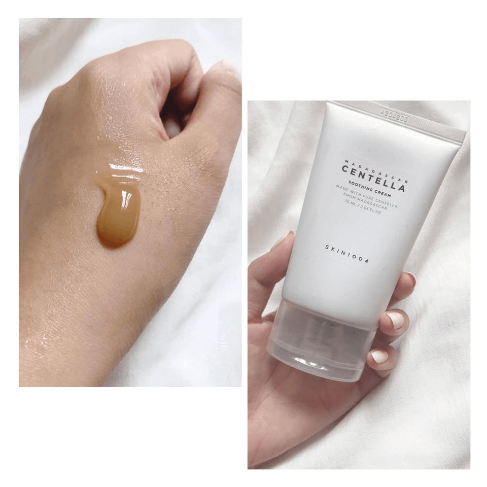 SKIN1004 Madagascar Centella Soothing Cream 75ml – Crème Apaisante et Hydratante pour Peau Sensible