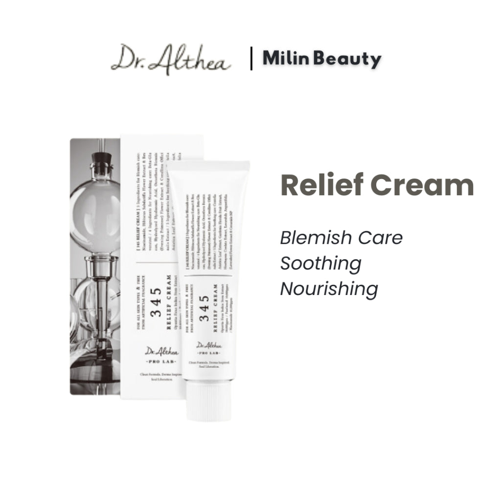 Dr. Althea 345 Relief Cream 50ml – Crème Apaisante & Réparatrice