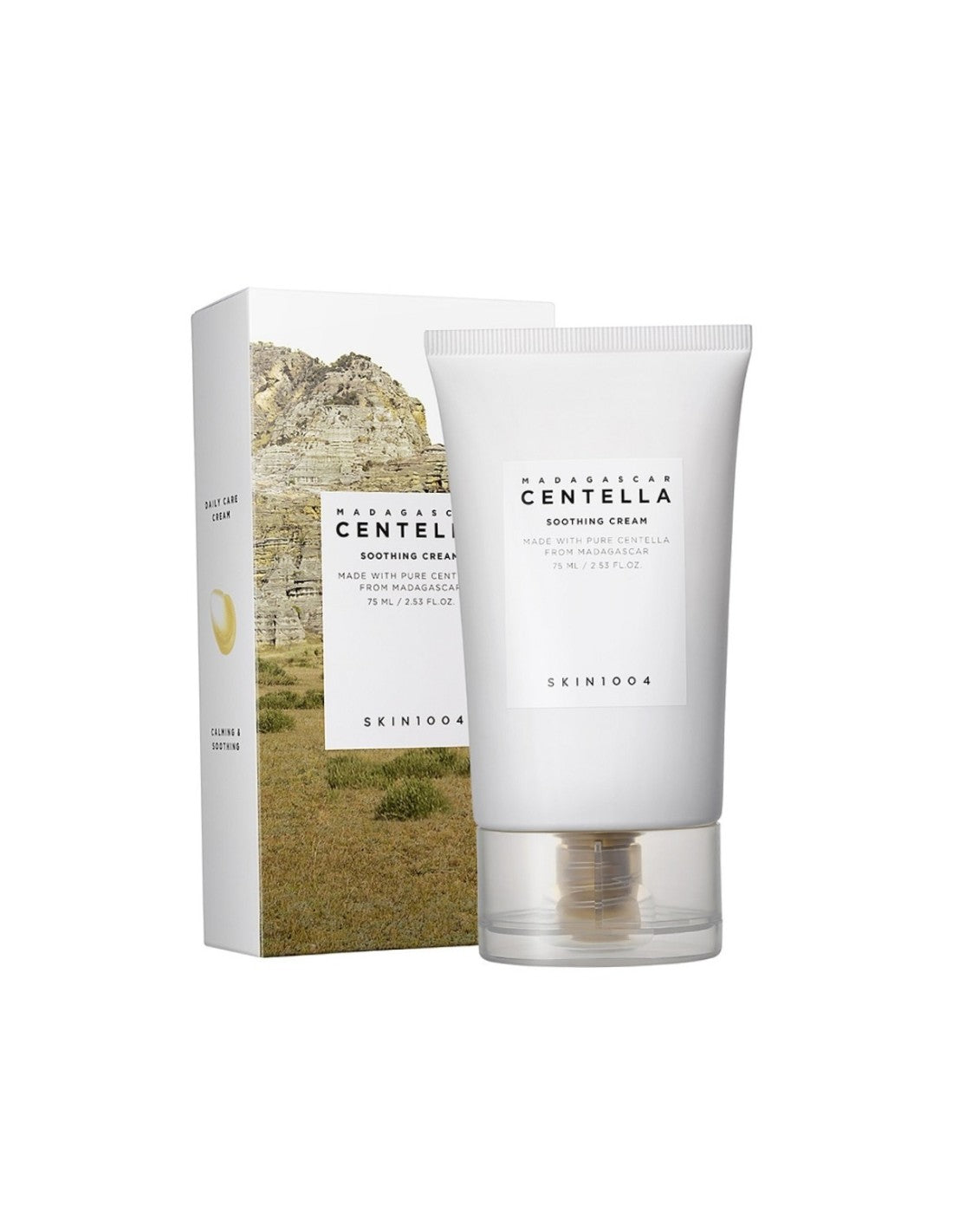 SKIN1004 Madagascar Centella Soothing Cream 75ml – Crème Apaisante et Hydratante pour Peau Sensible