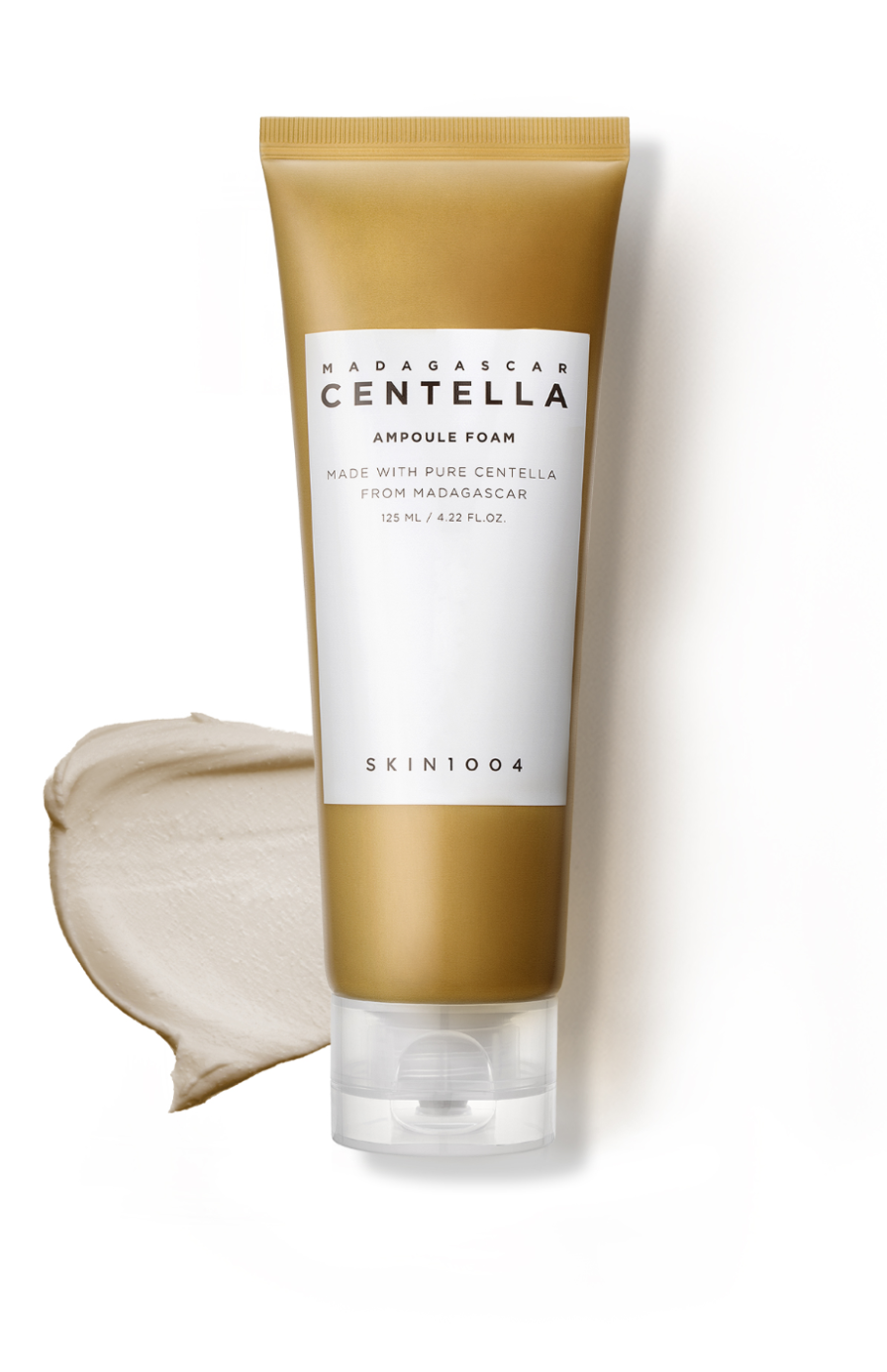 SKIN1004 Madagascar Centella Ampoule Foam 125ml – Nettoyant Doux au pH Équilibré pour Peau Apaisée