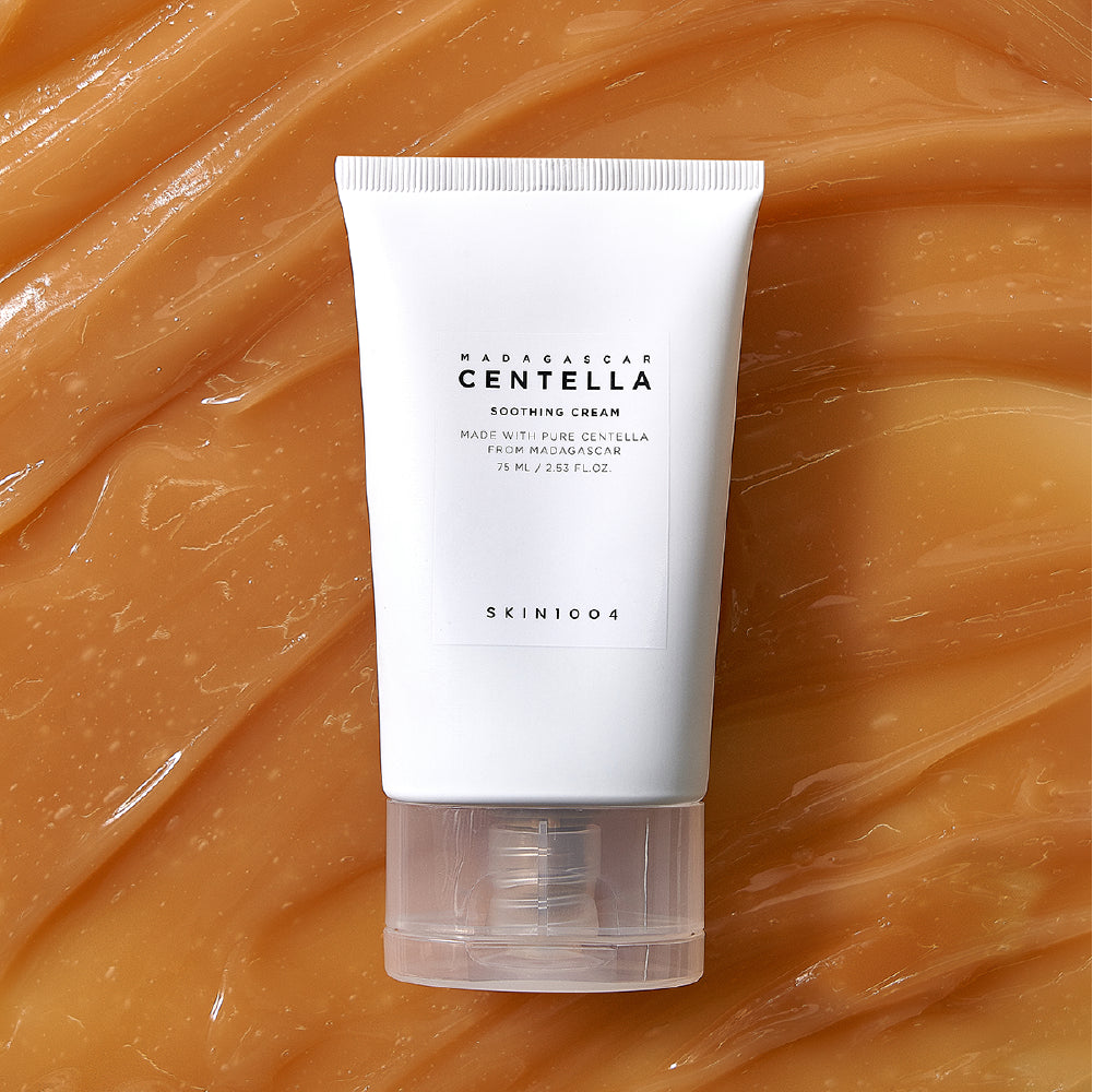 SKIN1004 Madagascar Centella Soothing Cream 75ml – Crème Apaisante et Hydratante pour Peau Sensible
