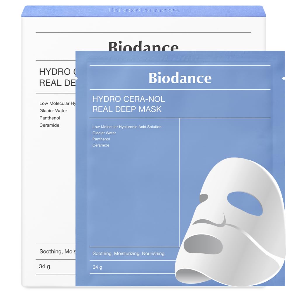 Biodance Hydro Cera-Nol Real Deep Mask – Maschera idrogel lenitiva e idratante