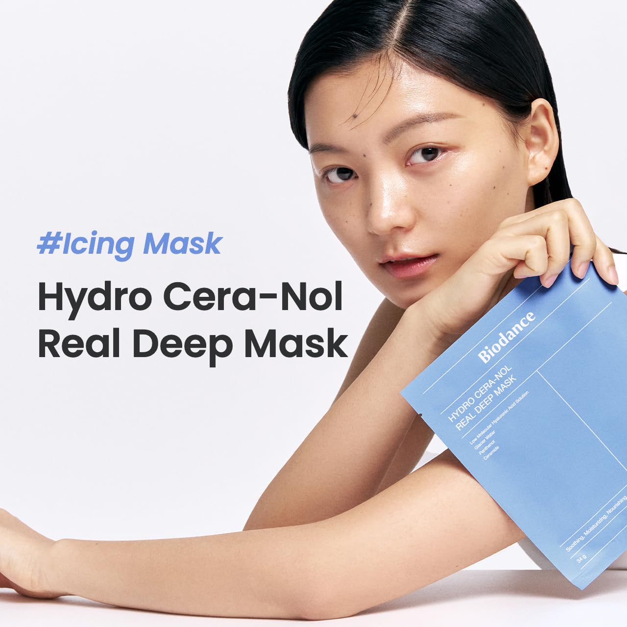 Biodance Hydro Cera-Nol Real Deep Mask – Maschera idrogel lenitiva e idratante
