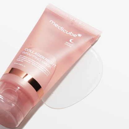 Medicube Collagen Night Wrapping Mask 75ml – Masque de Nuit Raffermissant & Hydratant