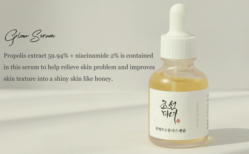 Beauty of Joseon Glow Serum Propolis + Niacinamide 30ml – Sérum Éclat & Apaisant