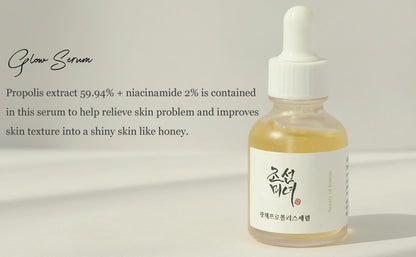 Beauty of Joseon Glow Serum Propolis + Niacinamide 30ml – Sérum Éclat & Apaisant