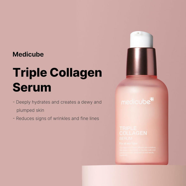 Medicube Triple Collagen Serum 4.0 – 55ml | Sérum Raffermissant & Hydratant