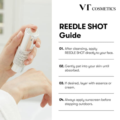 VT Cosmetics Mild Reedle Shot 300 2-Step Mask – Masque Facial Apaisant et Hydratant
